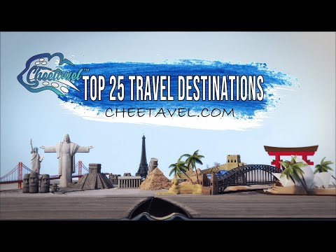 Top 25 Travel Destinations – (Most Beautiful and Exotic Places in the World) – Best of 2021