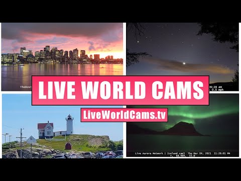 Live Around the World – Beautiful Cameras / Relaxing Music / Armchair Travel