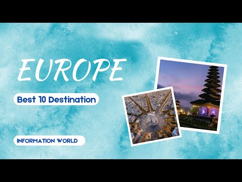 Top 10 Must-Visit Destinations Around the World" | ch yousaf hamza