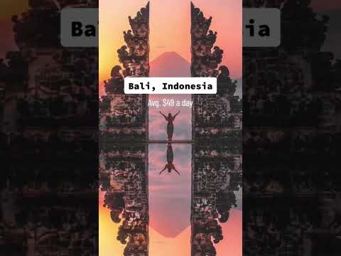 Affordable Travel Destinations in the World #travelcheap #travel #shorts