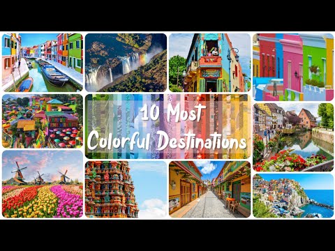 10 Most Colorful 🌈🎨Destinations To Visit Around The World 2023 – travel guide