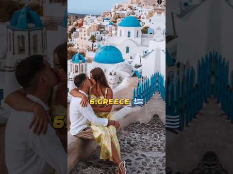 Top 10 best HONEYMOON destinations in the world #shorts #viral #honeymoon #top10 #viralshorts