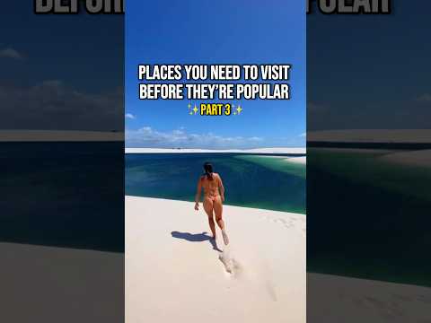 Places You Need To Visit Before They’re Popular! #travel #destinations #shorts