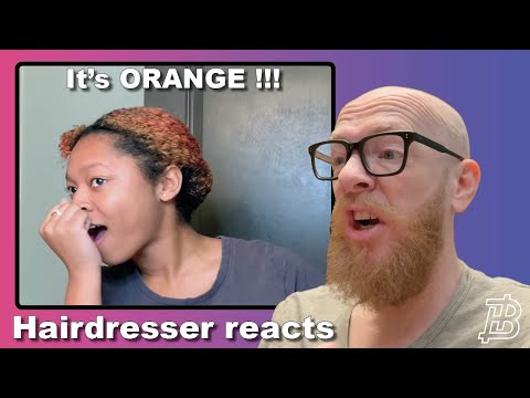 SHE WANTS BLOND HAIR !!! Hairdresser reacts to Hair Fail