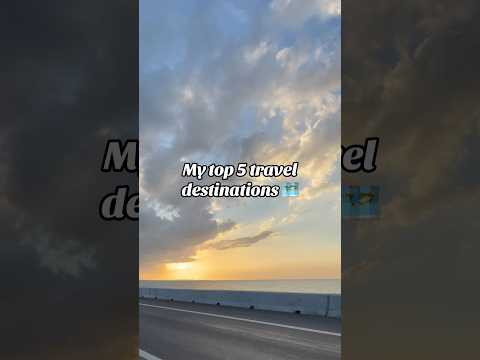 My top 5 travel destinations are 🇮🇹🇦🇺🇲🇽🇹🇭🇻🇳 #Travel #Top5 #Countries #World #Trend #Shorts