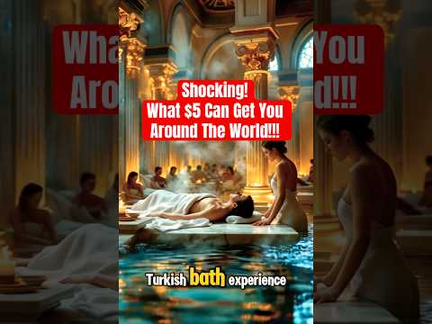 What $5 Can Get You Around the World! #shorts #travel