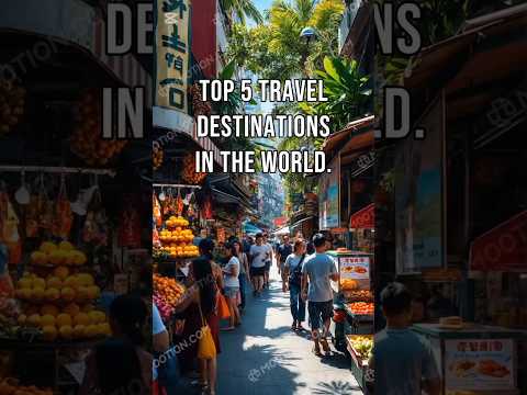 Top 5 travel destinations in the world in #2025  #adventure #explore #usa #uk #paris #thailand #top