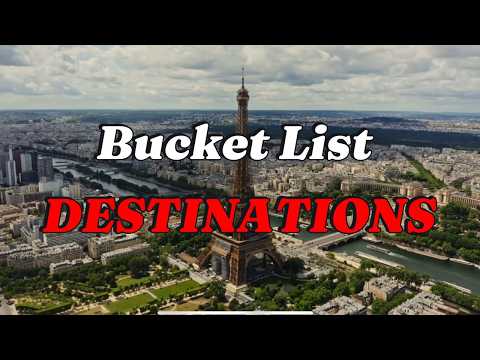 15 Must-See Destinations Around the World 2025 🌍 4K